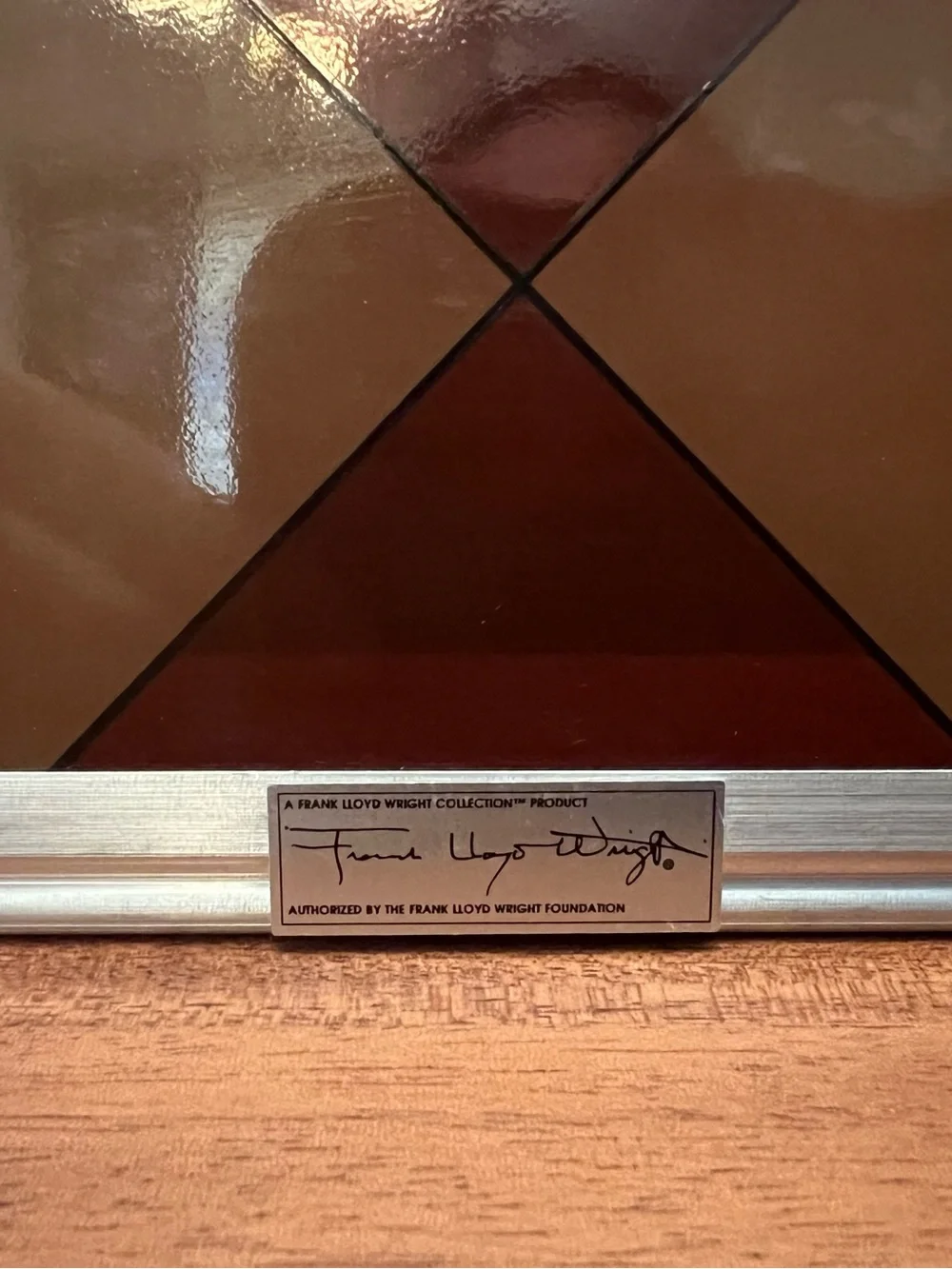 Frank Lloyd Wright Foundation May Basket Art Glass